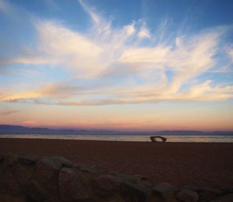 Облака на закате